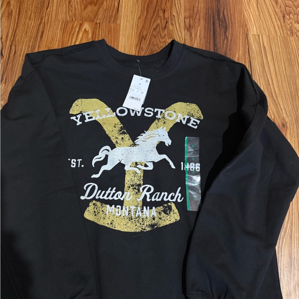 Yellowstone Dutton Ranch Black Hoodie